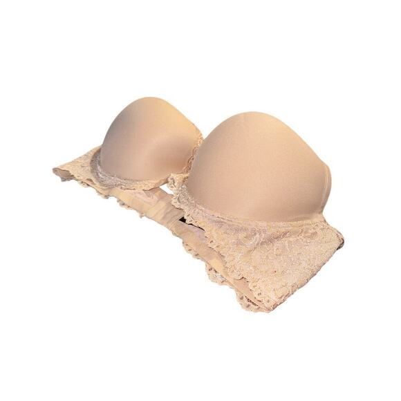 44D Lace Plunge Bra Smart Sexy Curvy New - Picture 3 of 5